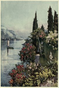 Villa Giulia, Lac de Côme, Illustration de 