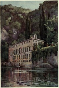 Villa Pliniana, Lago di Como, Illustration de 