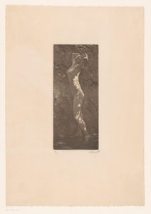Femme nue au soleil - Ellinnot (signed by artist)