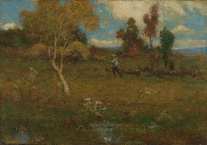 Retour de la ferme, vers 1915-1920 - Elliott Daingerfield