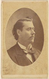[Homme non identifié de profil 3/4, en style quasi-ovale]. - Elliott and Fry