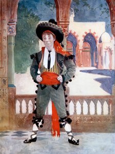 Edmund Payne dans The Toreador, vers 1902 - Ellis and Walery