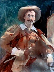 Lewis Waller dans Les Trois Mousquetaires, vers 1902
