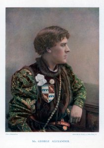 Sir George Alexander, acteur et directeur de théâtre anglais, 1901