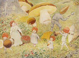 Les enfants du Père Noël : Mushroom Kids - Elsa Beskow