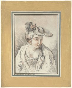 Tête de femme - Elzenerus Helmigh