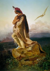 Cooper, Le dernier des Mohicans / E.G. Leutze