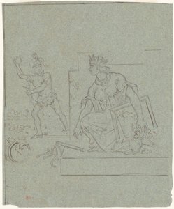 Caricature politique de la guerre civile américaine - Emanuel Gottlieb Leutze