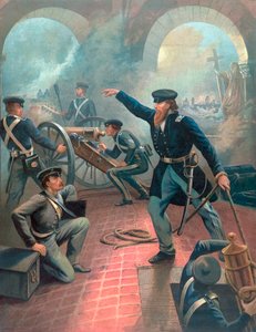 Ulysses S. Grant dans la guerre américano-mexicaine - Emanuel Gottlieb Leutze