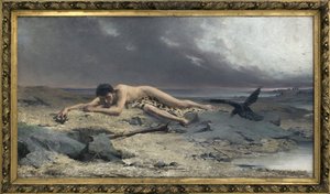 Caïn. Peinture d