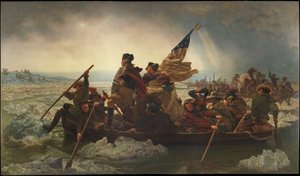 Washington traversant le Delaware, 1851 - Emanuel Leutze