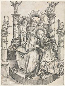Sainte Anne, la Vierge et l