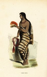 Femme des basses terres de la Pampa, Argentine - Emeric Essex (after) Vidal