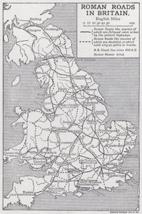 Routes romaines en Grande-Bretagne - Emery Walker