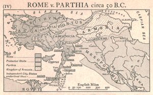Rome contre Parthie, vers 50 av. J.-C. - Emery Walker Ltd