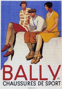 Chaussures de sport Bally, 1928