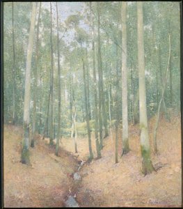 Intérieur en Bois - Emil Carlsen