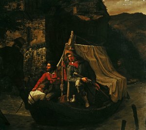 Les contrebandiers, 1830 - Emil Ebers