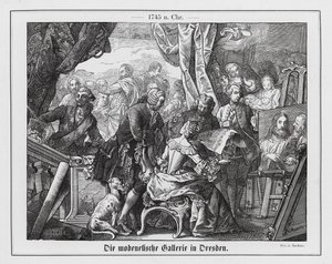 La galerie à la mode de Dresde - Emil Eugen Sachsse
