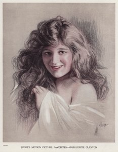 Marguerite Clayton, actrice de cinéma muet américaine - Emil Flohri