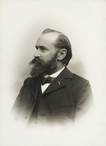 Portrait du compositeur et organiste Otto Malling 1848-1915 - Emil Hohlenberg
