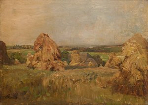 Mois de la récolte à Plankenberg - Emil Jakob Schindler