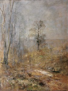 Ambiance de mars – début du printemps dans la forêt viennoise - Emil Jakob Schindler