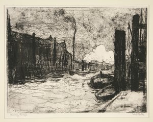 Hambourg, Freihafen (Port de Hambourg) - Emil Nolde
