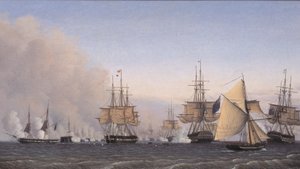 La bataille de la rade le 2 avril 1801 - Emil Normann