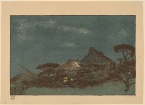 Soirée à Fukagawa - Emil Orlik