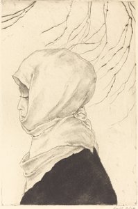 Femme japonaise en robe d