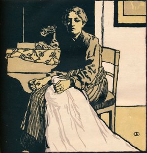 La Couturière, vers 1900
