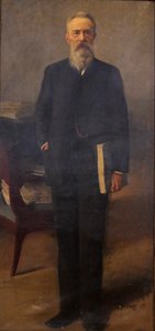 Portrait du compositeur Nikolaï Rimski-Korsakov - Emil Oskarovich Wisel