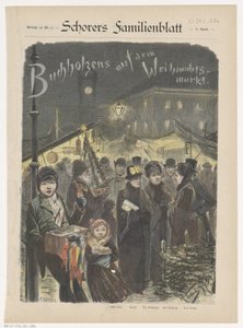 Famille Buchholz au marché de Noël - Emil Ost