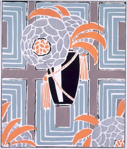 Fleurs et feuillage, publié vers 1925