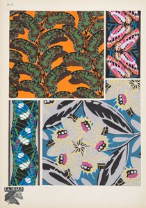 Planche 17, de Papillons, pub. 1925
