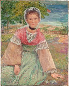 Jeune Bretonne, c.1895