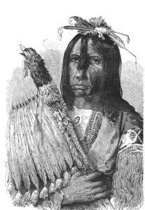 Chef des Indiens Creeks, du sud-est des États-Unis - Emile Antoine Bayard
