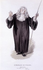 Œuvre complète de Beaumarchais (1732-1799) par Edouard Fournier. Dessin d