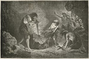 La conquête du feu - Emile Antoine Bayard