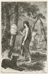 Le premier tisserand - Emile Antoine Bayard