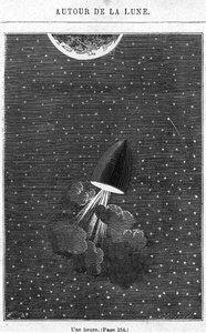 Départ pour la Lune, illustration de 