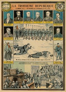La Troisième République et ses présidents de 1871 à 1913 - la Commune de 1871 - Monseigneur Darbois, archevêque de Paris, a été exécuté, fusillé avec d