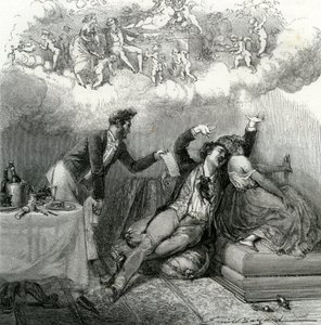La note du restaurant - Emile Antoine Bayard