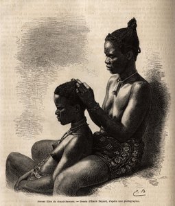 Jeunes filles de Grand-Bassam (ancienne capitale de la Côte d