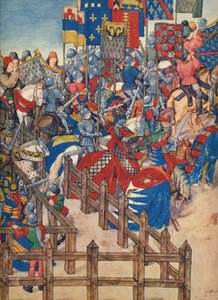 Fin du tournoi à Bruges, 11 mars 1392 - Emile Aurele van Moe
