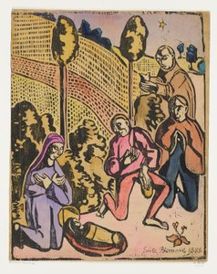 Adoration des bergers - Emile Bernard