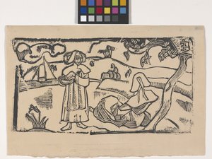 Deux Bretonnes - Emile Bernard