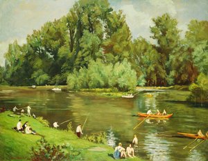 Bord de la Marne, vers 1932 - Emile Bernard