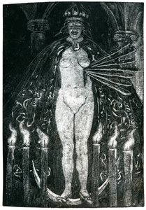 Illustration pour les poèmes de Charles Baudelaire (1821-67) - Emile Bernard
